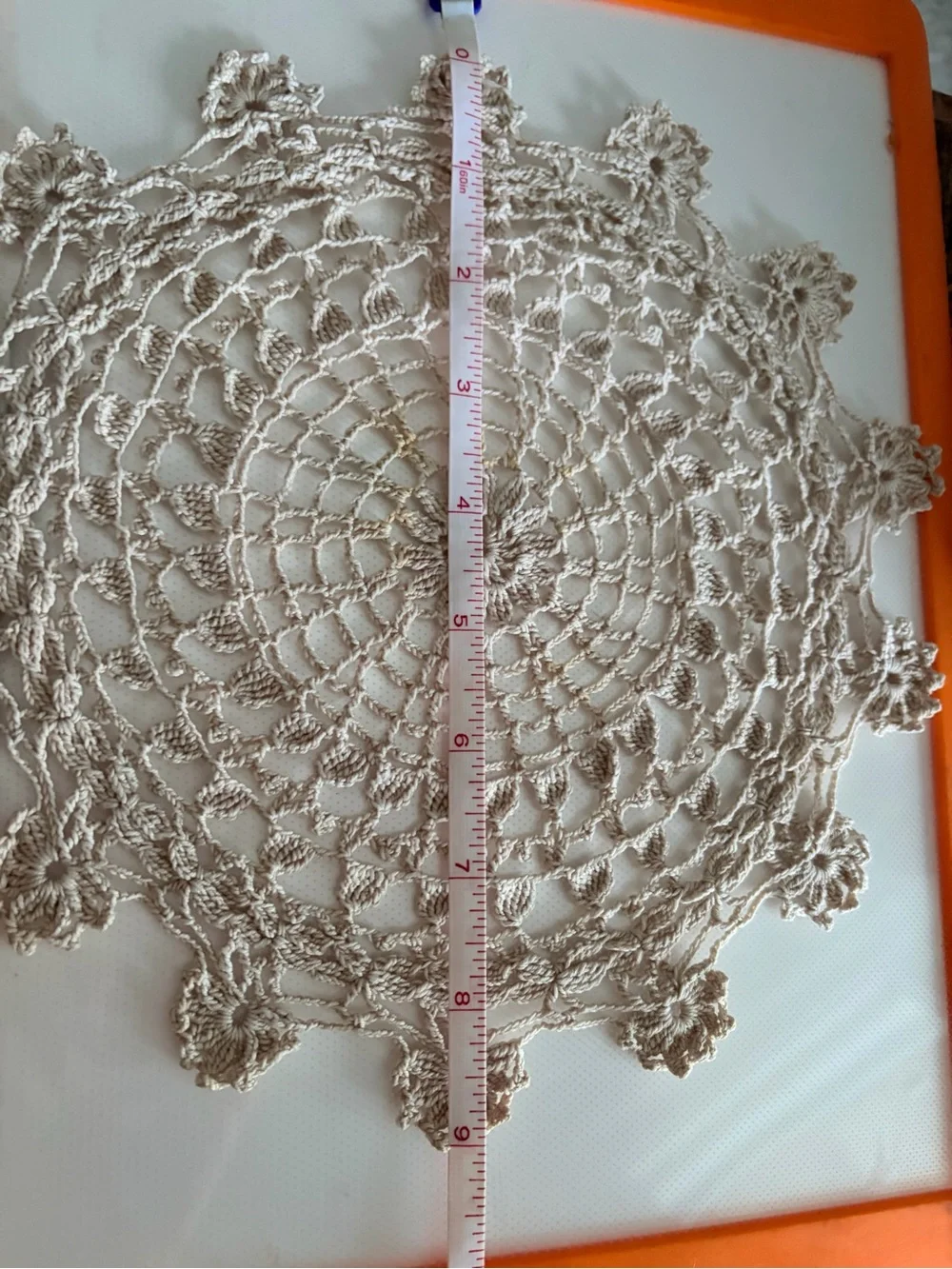 Vintage Lot Of 5 Doilies: 1 Table Runner, 1 Oval, 3 Round 1920’s-1949’s Antique